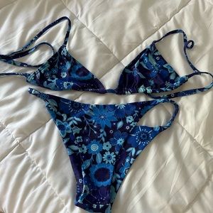 Kulani Kinis | Bikini Top & Bottom | Blue & Purple